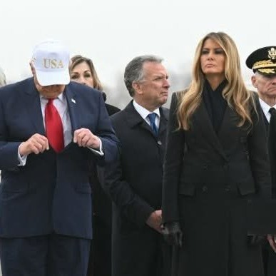 Trump disrespects fallen soldiers at Dover The president attended the ritual wearing a white "USA" golf cap, looking down and fiddling with his jacket like he was bored listening to one of his minions speak, completely distracted from the gravity of honoring fallen heroes. https://t.co/XDBRhL1dId - X / PhamDuyHien9