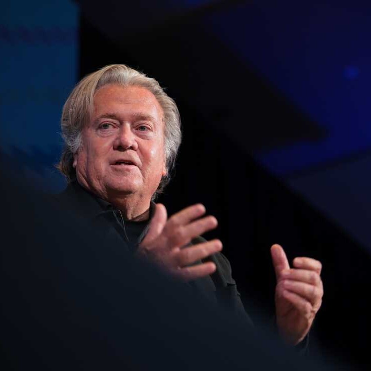 Steve Bannon was a prominent figure in President Trump's first administration. - Kayla Bartkowski/Getty Images